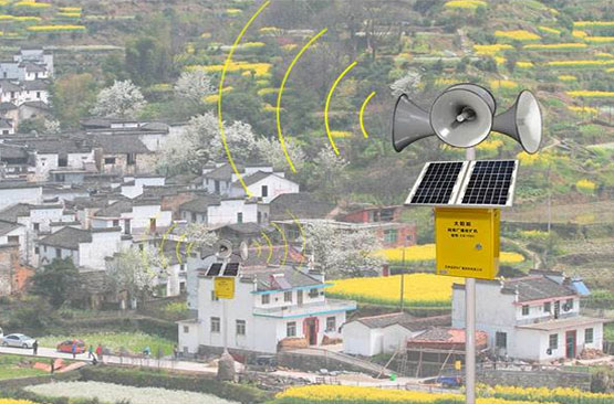 農村廣播設備拉近了幹群關係